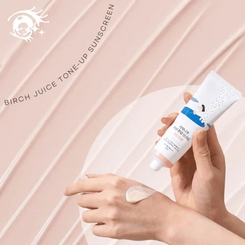 ROUND LAB - Birch Juice Moisturizing Tone Up Sunscreen (Ton Eşitleyici Güneş Kremi)(GLOBALCARE) - 4