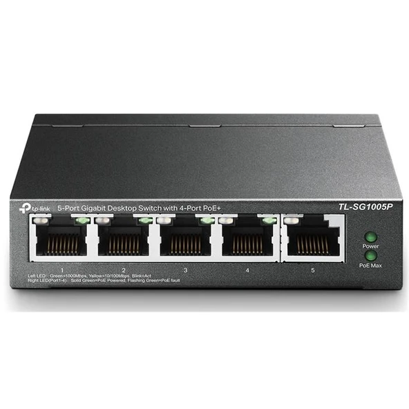 Tp Festa TL-SG1005P 65W 5GE Switch,4ü PoE,Metal