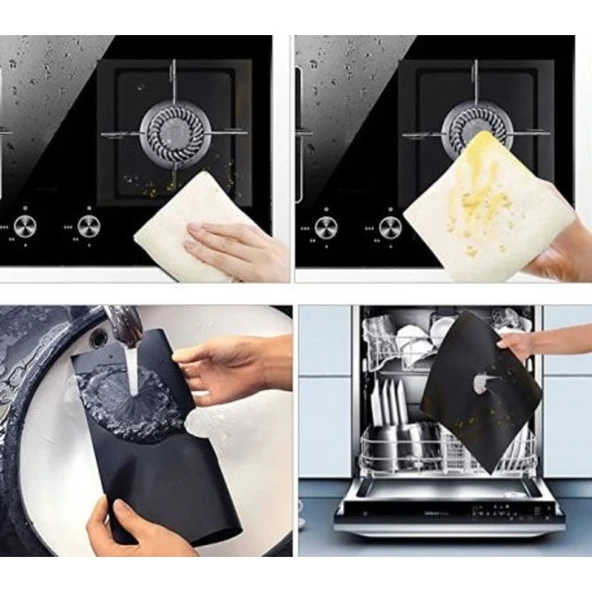 Silpat Yıkanabilir Ocak Koruyucu - 4