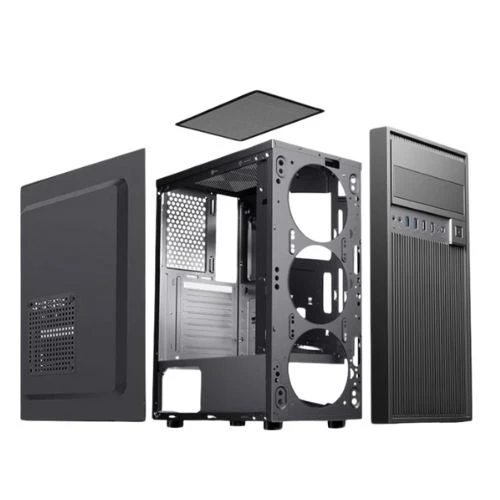 Power Boost Vk-1651 Siyah 500w Kurumsal Bilgisayar Kasası - 2