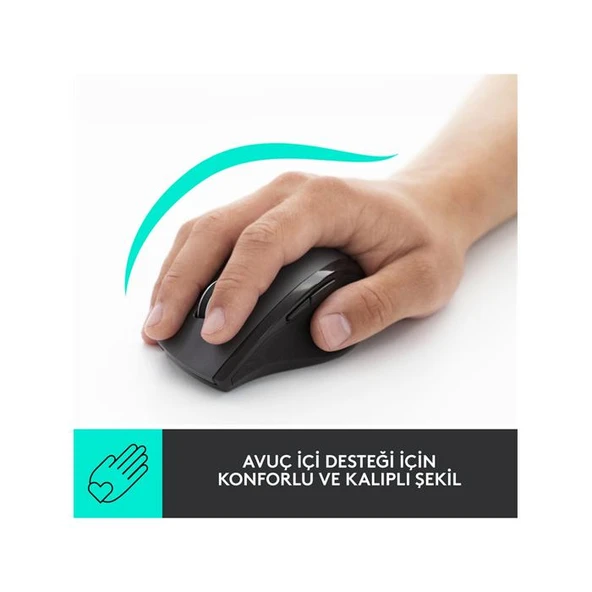 Logitech M705 Marathon 910-001949 Optik Kablosuz Mouse - 2