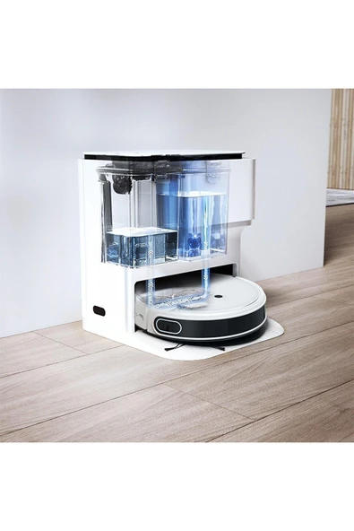 Yeedi Mop Station Çöp İstasyonlu Akıllı Robot Süpürge - 2