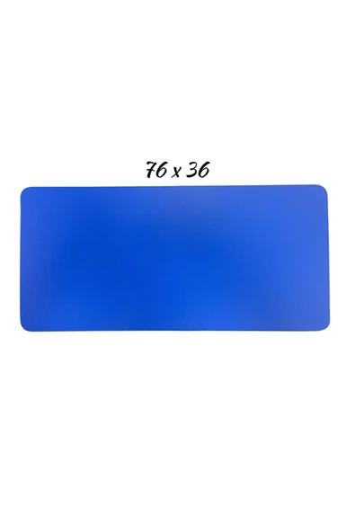 Büyük Boy Sümen  Memory Foam Kaymaz Taban Mouse Pad MSP-010 MAVİ
