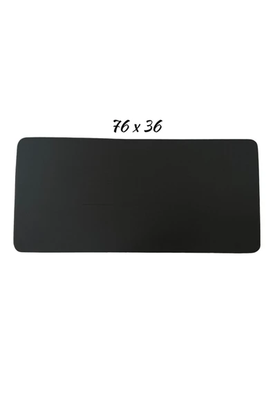 Büyük Boy Sümen  Memory Foam Kaymaz Taban Mouse Pad MSP-010 SİYAH