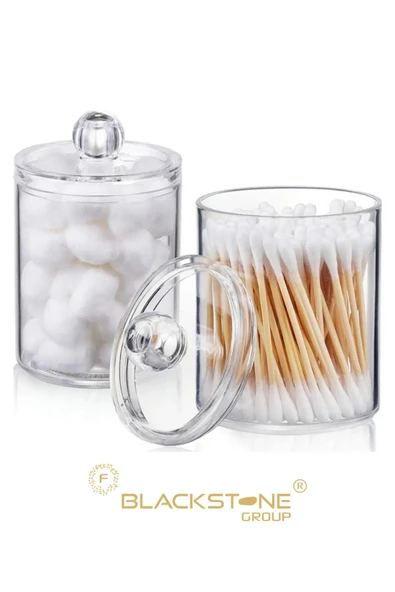 F BLACKSTONE 2 Adet Banyo Düzenleyicisi Kulak Pamuğu Pamukluk Diş Ipi Pamukluk Ve Makyaj Düzenleyicisi Organizer