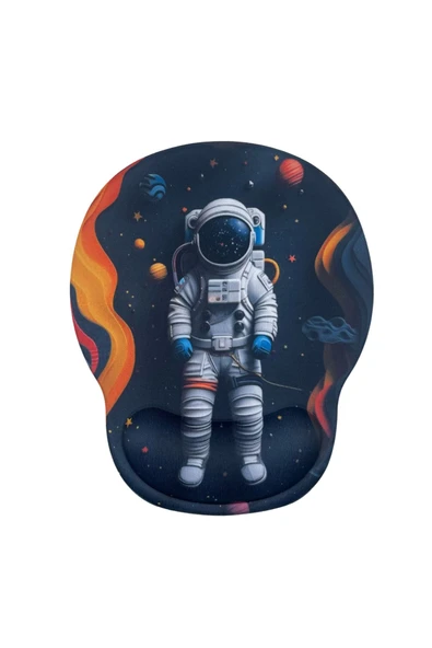 Bilek Destekli Memory Foam Kaymaz Taban Mouse Pad MSP-012 DESENLİ 0004