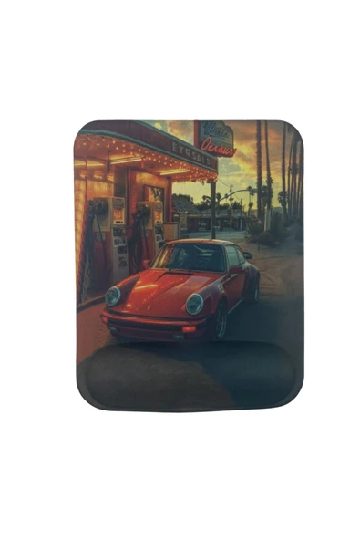 Bilek Destekli Memory Foam Kaymaz Taban Mouse Pad MSP-009 DESENLİ 5