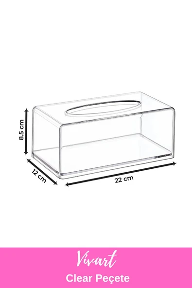 Vivart 6 Parça Perline Makyaj Organizer Düzenleyici Set - 3