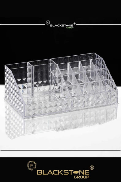 F BLACKSTONE Diomand Kozmetik Ürün Düzenleyicisi Makyaj Takı Organizer Kalemlik Rujluk Notluk Düzenleyecesi - 2