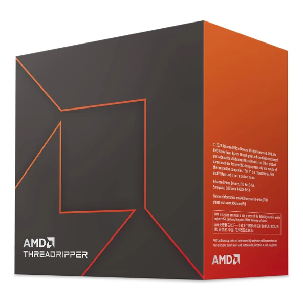 AMD Ryzen Threadripper 7970X 32C 4.0GHz 128MB TR5 Kutulu Fansız İşlemci