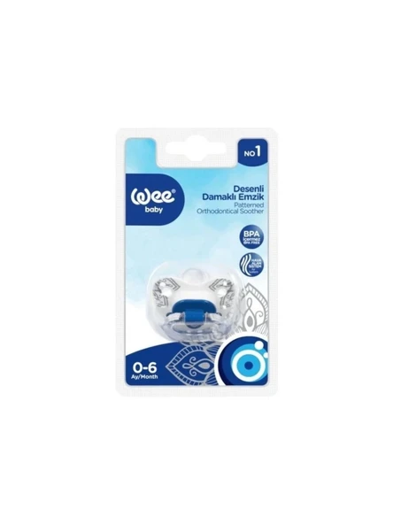 Wee Baby 267 Damaklı Emzik Nazar Serisi No: 1