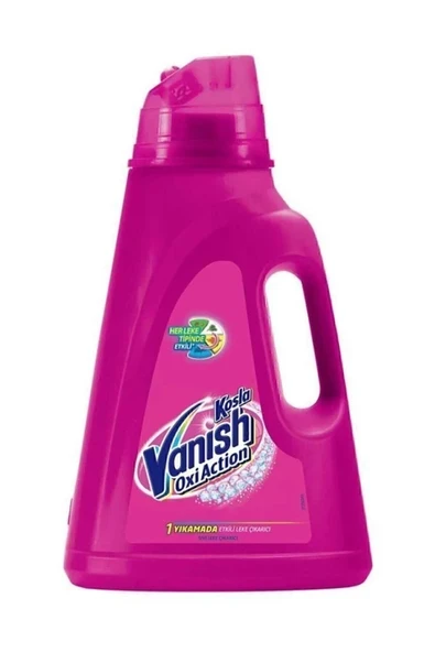 Vanish Oxi Action Multipower Renkliler İçin Sıvı Deterjan Güçlendirici ve Leke Çıkarıcı 3000 ml
