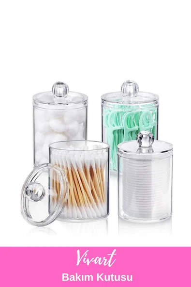 Vivart 6 Parça Perline Makyaj Organizer Düzenleyici Set - 2