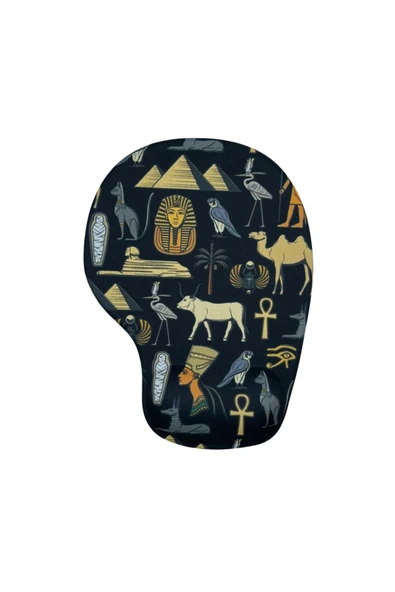 Bilek Destekli Memory Foam Kaymaz Taban Mouse Pad MSP-008 DESENLİ 3