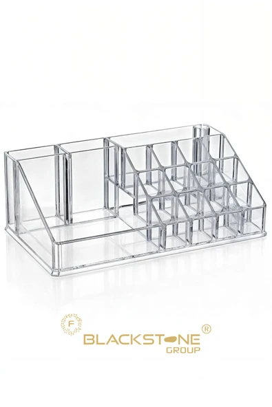 F BLACKSTONE Büyük Boy Kozmetik Ürün Düzenleyicisi Makyaj Takı Organizer Kalemlik Rujluk Notluk Düzenleyecesi