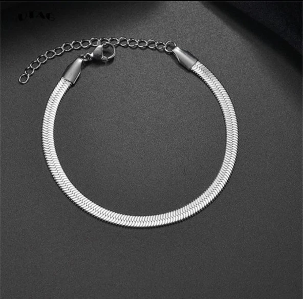 Stainless Steel 316l Çelik Italyan Gümüş Re - Resim 2