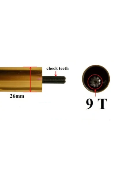 MİTSUYAMA ZEYTİN SİRKELEME APARATI 26MM - 9DİŞ - Resim 2
