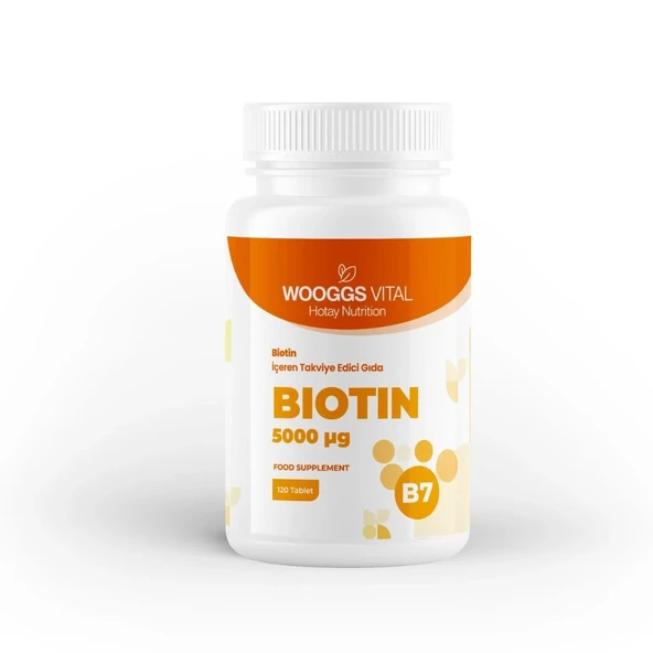 WOOGGS VITAL BİOTİN İTEG 120 TABLET ürün görseli 1