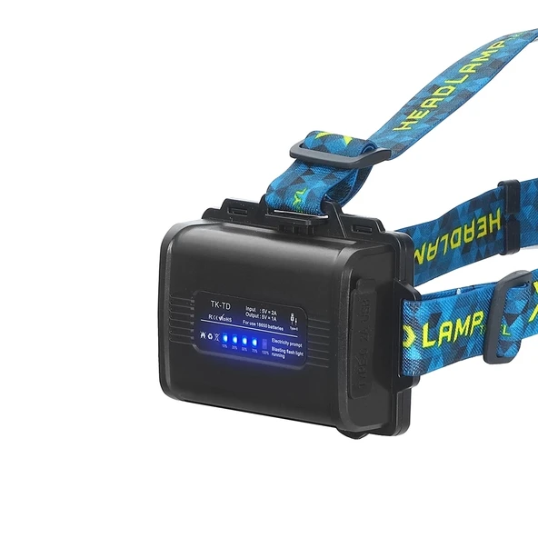 Cree P360 - 12,000 Lümen Şarjlı Kafa Lambası  Wt-627 - 6