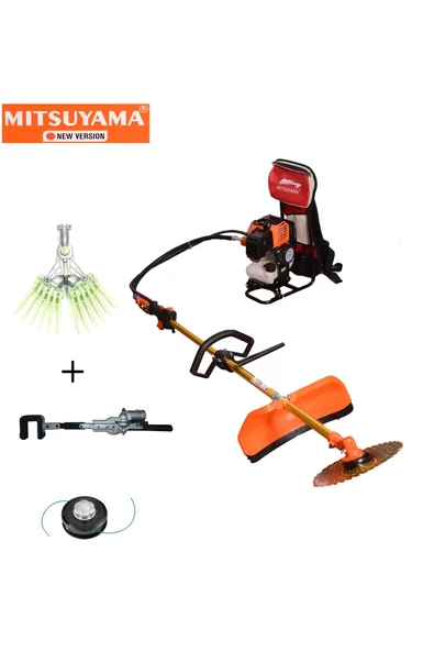 Japon Sırt Tırpan + Zeytin Hasat + Fındık Silkeleme Makinesi 4.2kw 5.7hp