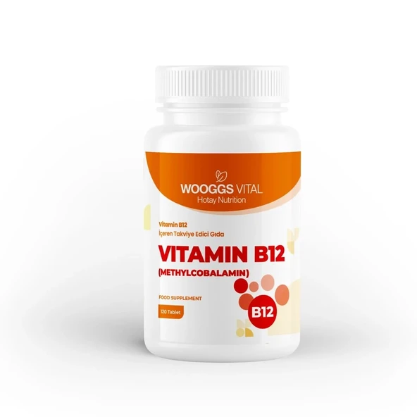 WOOGGS VITAL VİTAMİN B12 İTEG 120 TABLET ürün görseli 1