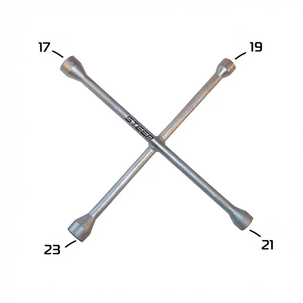 STEEP Bijon Anahtarı Dörtlü 17'' 19'' 21'' 23'' Ebatlarında Universal - 2
