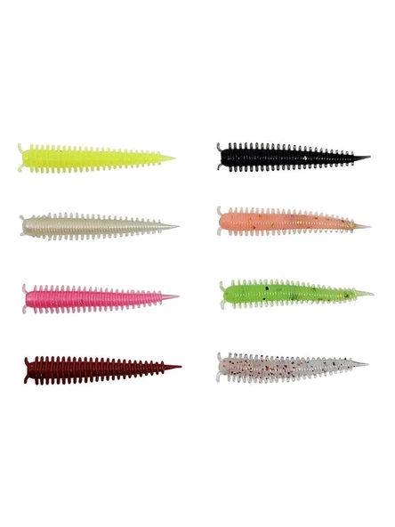Kendo Zombie Worm Lrf Silikonu 4cm 8 Adet Mix Color ürün görseli