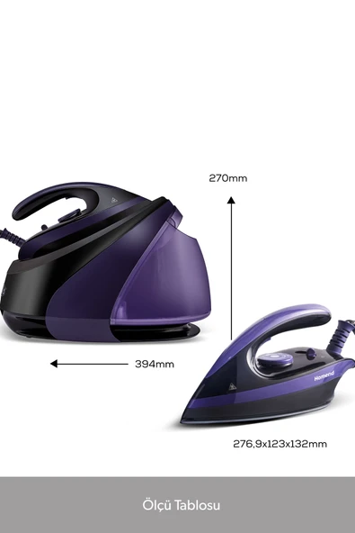 HOMEND Jetsteam 1173h Buhar Kazanlı Ütü Mor Siyah