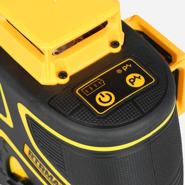 Rtrmax RTM058 Profesyonel Li-ion Şarjlı 3x360⁰ Yeşil Lazer Distomat - 3