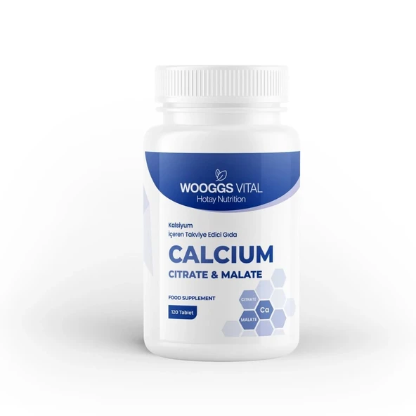 WOOGGS VITAL KALSİYUM İTEG 120 TABLET - 1