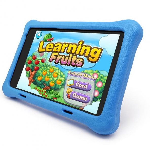 NPO RS407 2GB 32GB Android.11 8" IPS Ekran, A133 1.6GHz, Antişok Çocuk Tableti(Kids Tablet)-Mavi - 2