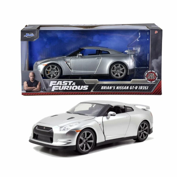 253203082 Hızlı ve Öfkeli 2009 Nissan GT-R 1:24 - Simba