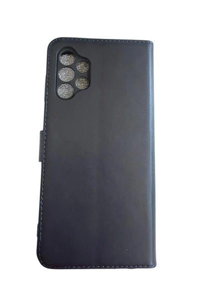 Galaxy A13 ile Uyumlu Cüzdanlı Kılıf Siyah