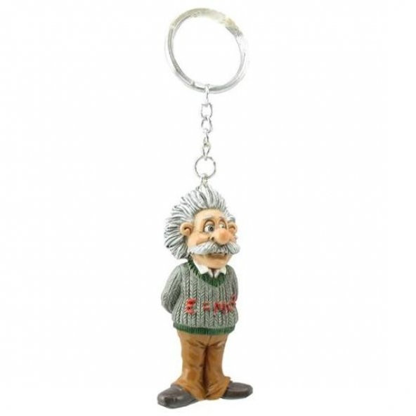 Einstein Yastık Kartvizitlik Einstein Anahtarlık - 2