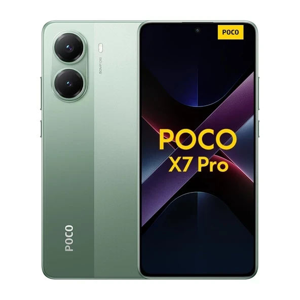 Poco X7 Pro 5G 12 GB RAM 512 GB YEŞİL ( İTHALATÇI GARANTİLİ)