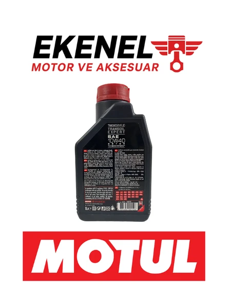 Motul Transoil Expert 10W-40 Şanzıman Yağı 1 Litre | Scooterlar İçin Uygun - 2