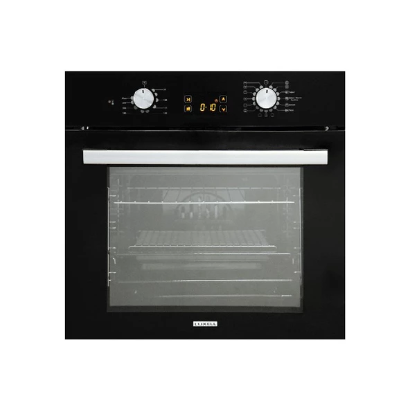 LUXELL DDT 15 PRG. DIJITAL OPAL SİYAH CAM ANKASTRE SET - 2