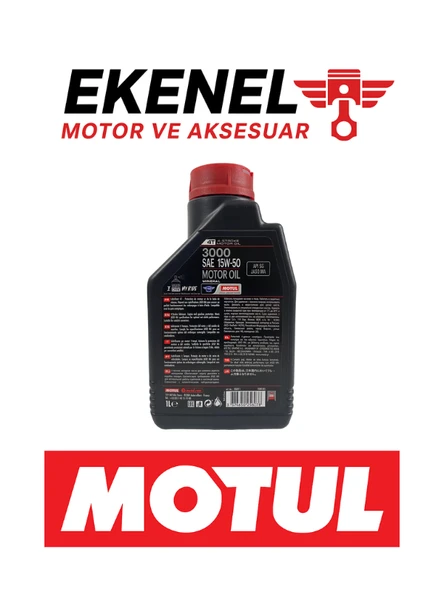 Motul 20W-40 4T Motosiklet Yağı 1 Litre | Yüksek Koruma, Uzun Ömür - 2