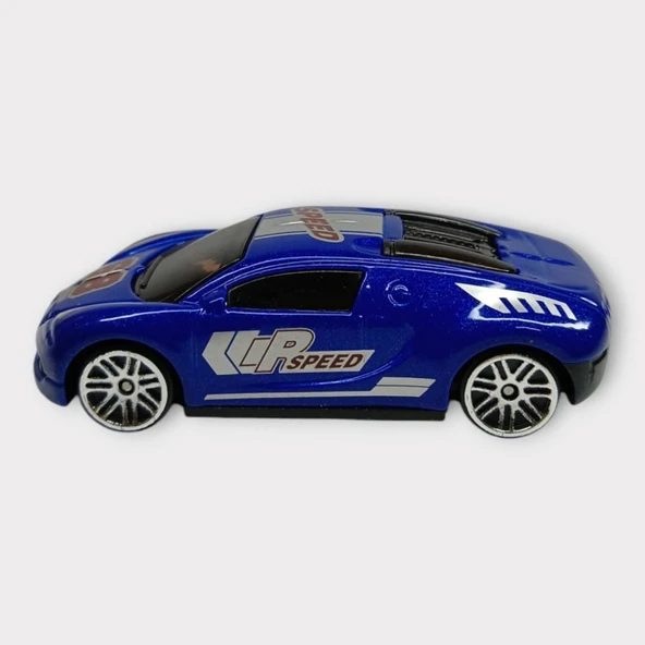 Metal Mini Arabalar  8 cm - Mavi - 2 - 4