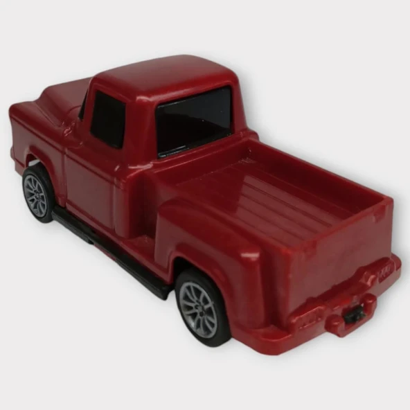 Çek Bırak Arabalar 10 Cm - Kırmızı Pick-Up - 4