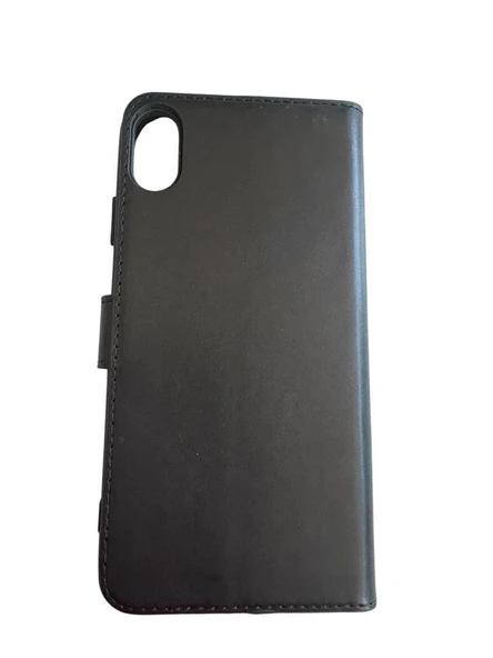 iPhone XS Max ile Uyumlu Cüzdanlı Kılıf Siyah - 2
