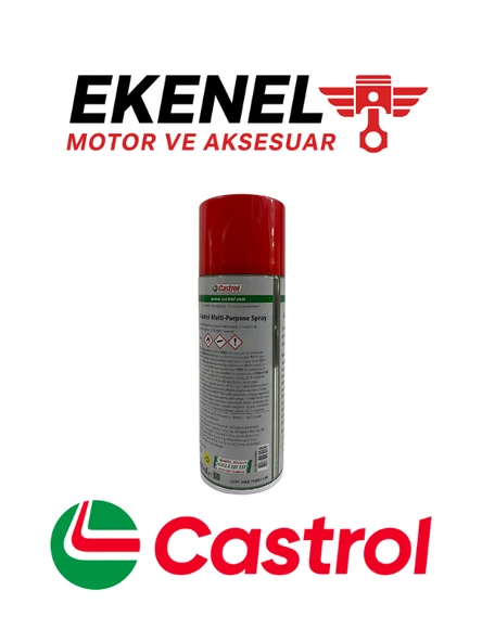 Castrol Multi-Purpose Spray 400 ml | Çok Amaçlı Yağlayıcı ve Koruyucu - 2
