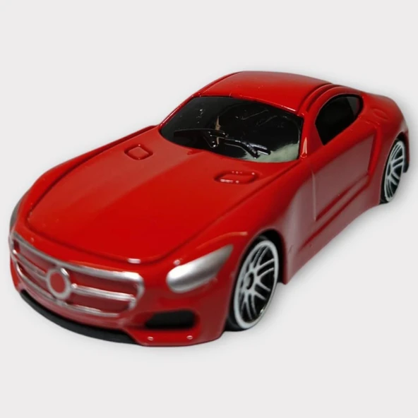 Metal Mini Arabalar  8 cm - Kırmızı - 1 - 2