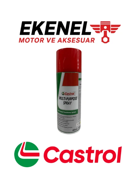 Castrol Multi-Purpose Spray 400 ml | Çok Amaçlı Yağlayıcı ve Koruyucu