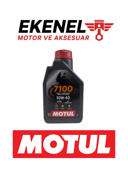 Motul 7100 10W-40 4T Sentetik Motosiklet Yağı 1 Litre | Maksimum Performans