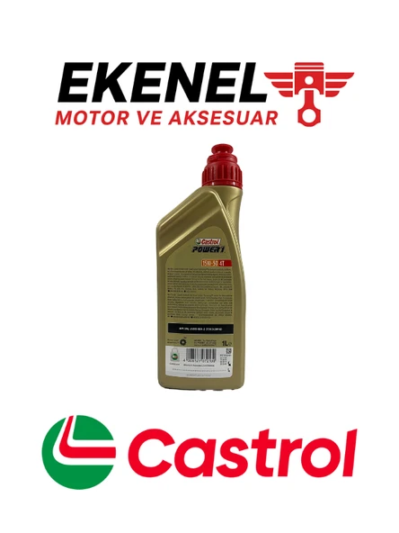 Castrol Power1 15W-50 4T Motosiklet Yağı 1 Litre | Yüksek Sıcaklıkta Maksimum Koruma - 2