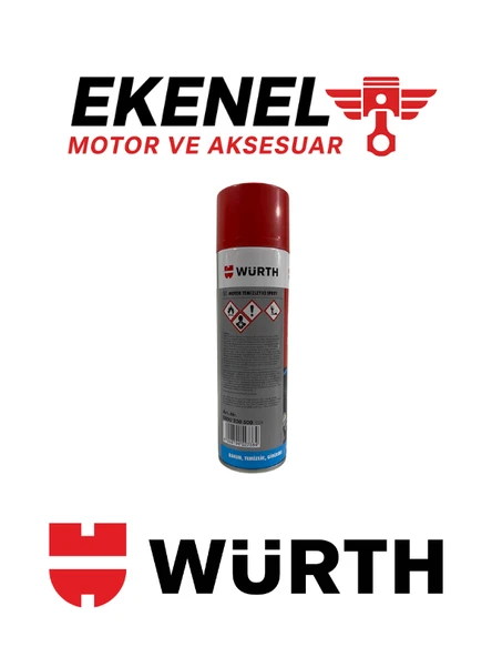 Würth Motor Temizleyici Sprey | Yağ ve Kir Sökücü Motor Temizlik Ürünü - 2
