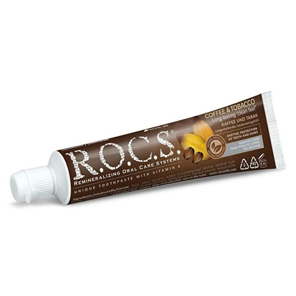 R.O.C.S.  Kahve ve Tütün Lekelerine Karşı Diş Macunu 60ml - 4