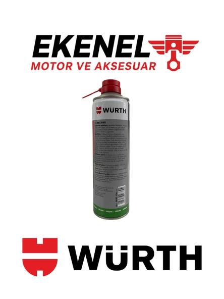 Würth HHS 2000 Yüksek Basınçlı Yağlayıcı Sprey | Uzun Süreli Metal Koruma - 2
