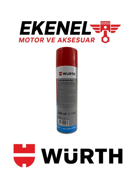 Würth Genel Temizleme Spreyi | Çok Amaçlı Yüzey Temizleyici 500 ml - 2